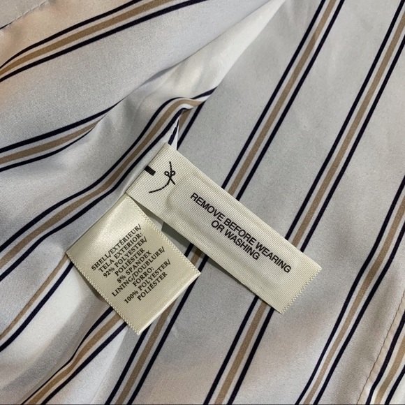 ANN TAYLOR Very Dark Blue Military Style Blazer - Picture 7 of 7